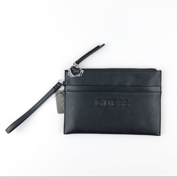 guess wristlet purse